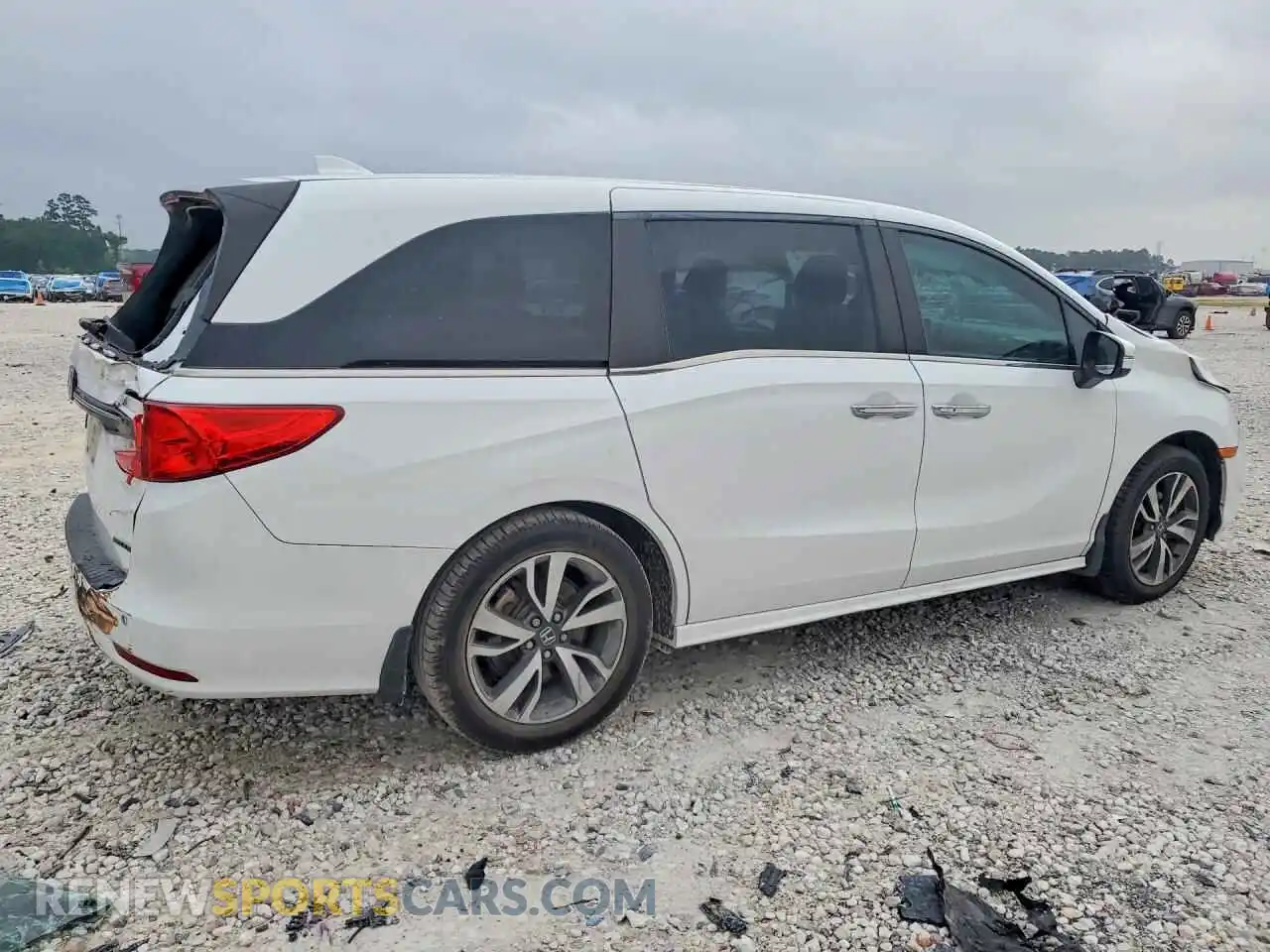 3 Фотография поврежденного автомобиля 5FNRL6H8XNB025167 HONDA ODYSSEY 2022