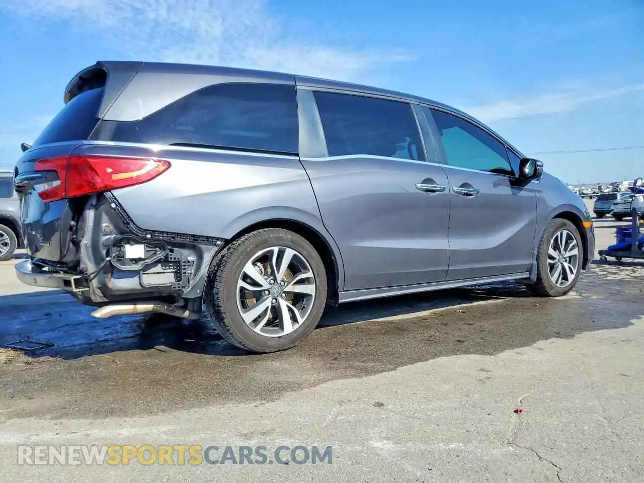 3 Фотография поврежденного автомобиля 5FNRL6H8XNB026383 HONDA ODYSSEY 2022