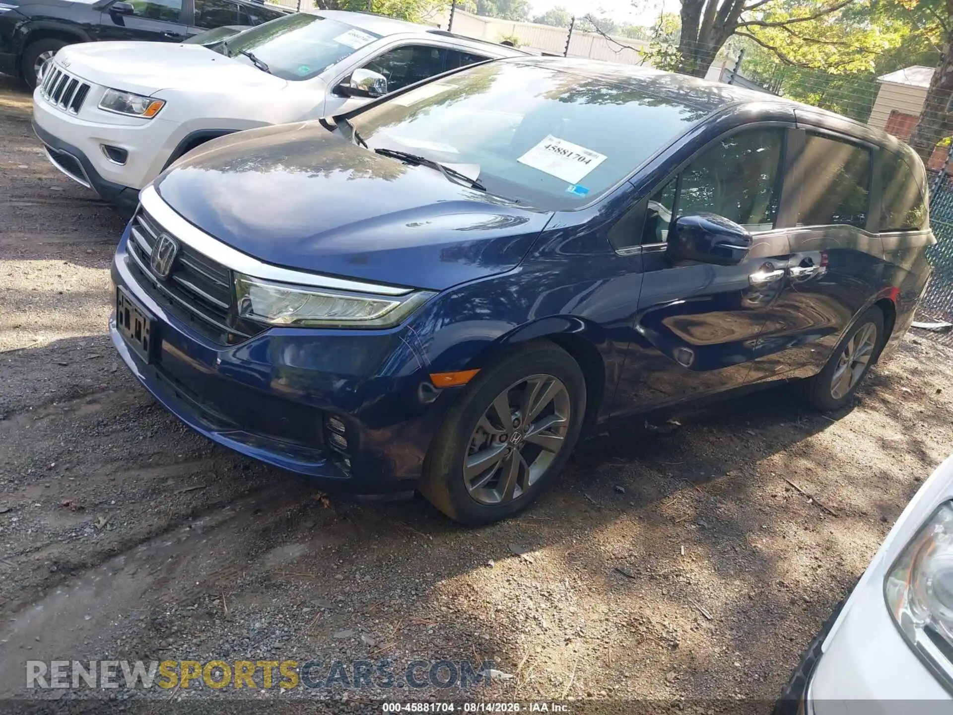 2 Фотография поврежденного автомобиля 5FNRL6H8XNB044673 HONDA ODYSSEY 2022