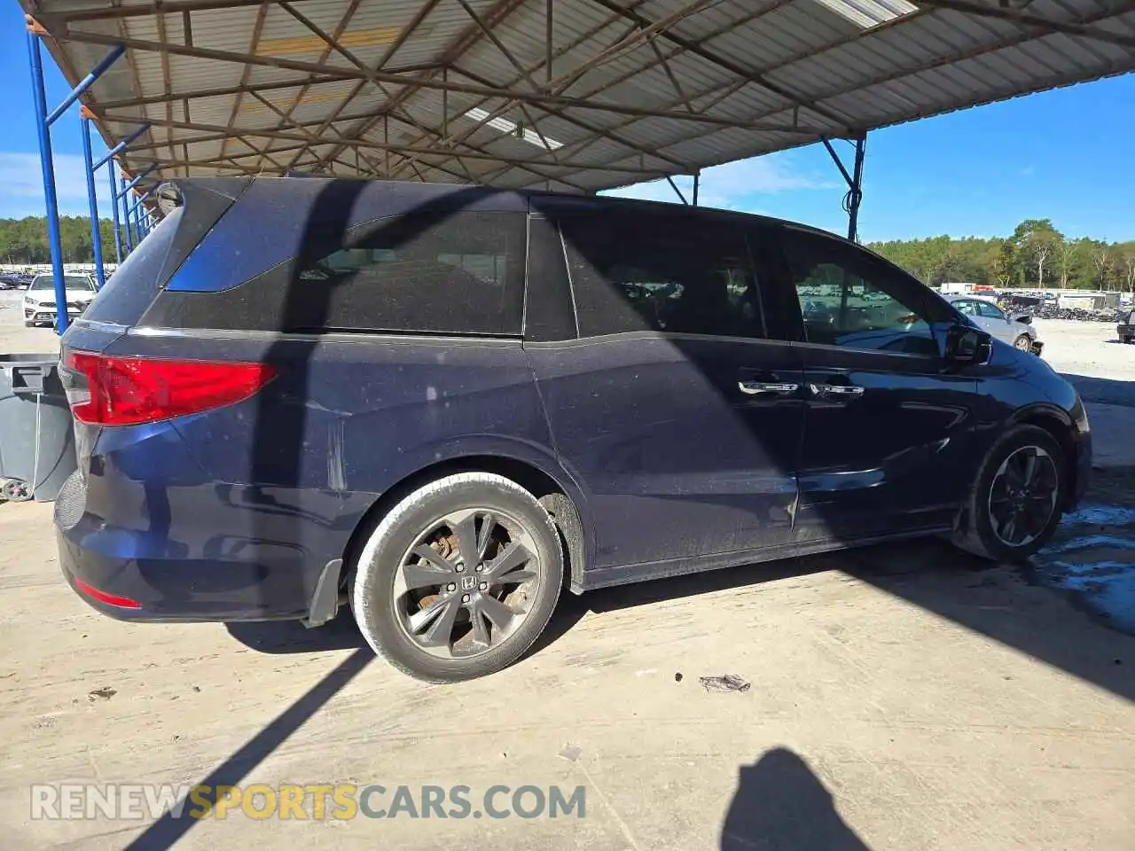3 Photograph of a damaged car 5FNRL6H90NB011920 HONDA ODYSSEY 2022