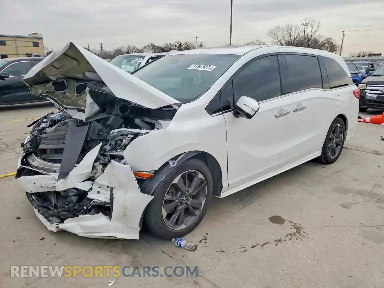 1 Photograph of a damaged car 5FNRL6H90NB015790 HONDA ODYSSEY 2022