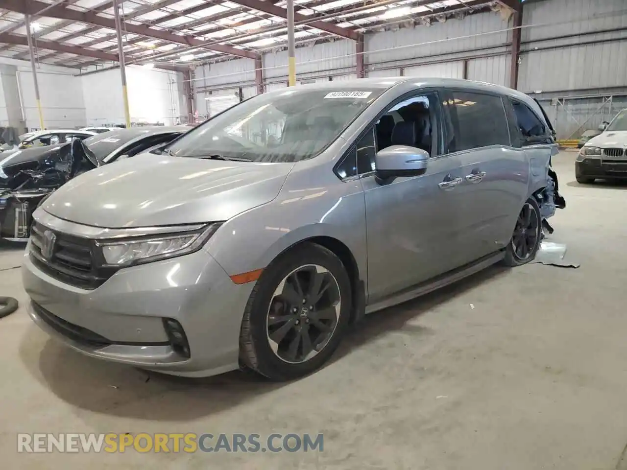 1 Photograph of a damaged car 5FNRL6H90NB024568 HONDA ODYSSEY 2022