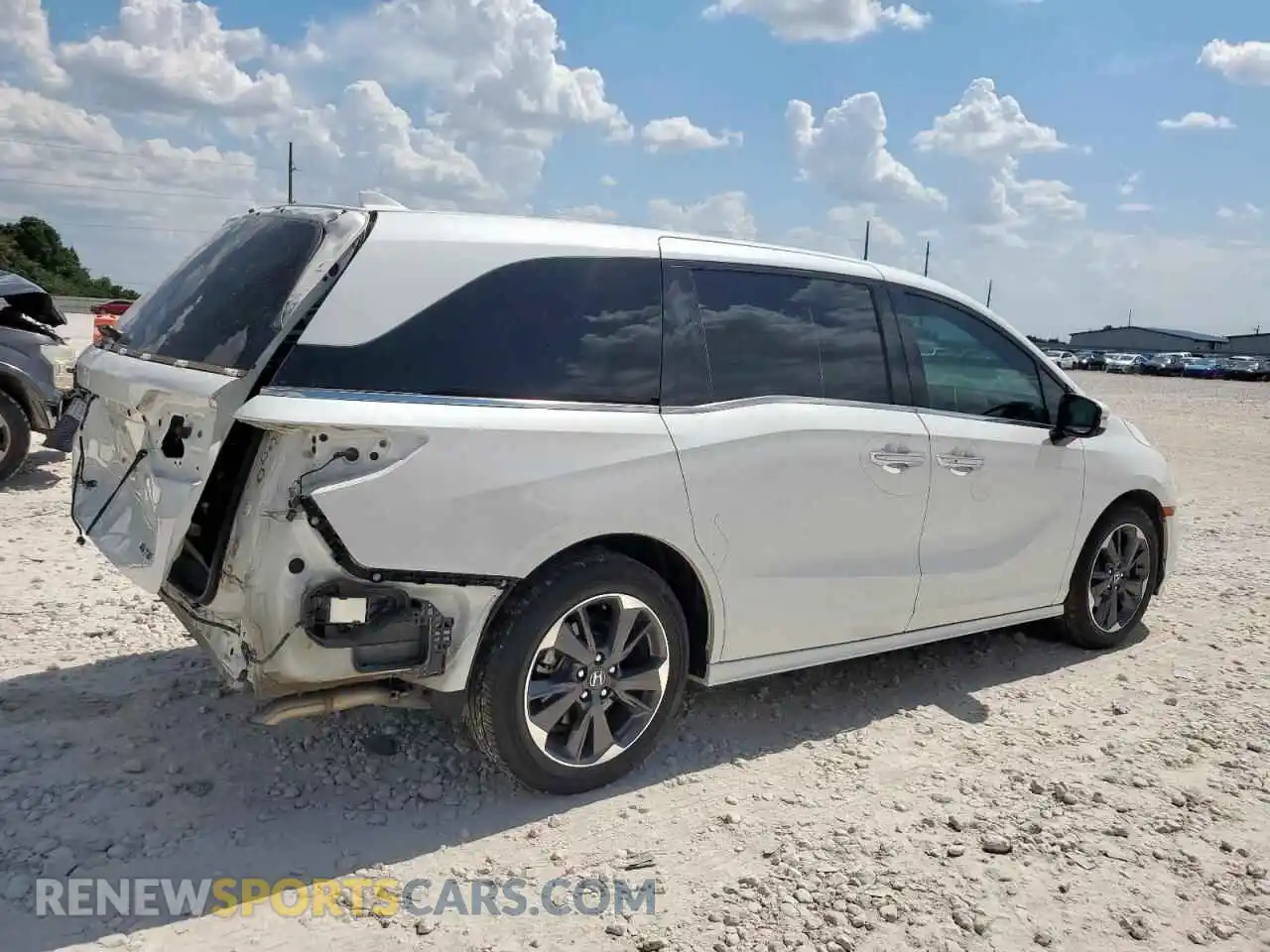 3 Photograph of a damaged car 5FNRL6H90NB055271 HONDA ODYSSEY 2022