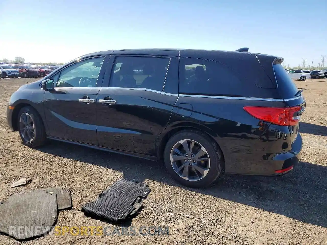 2 Фотография поврежденного автомобиля 5FNRL6H90NB059305 HONDA ODYSSEY 2022