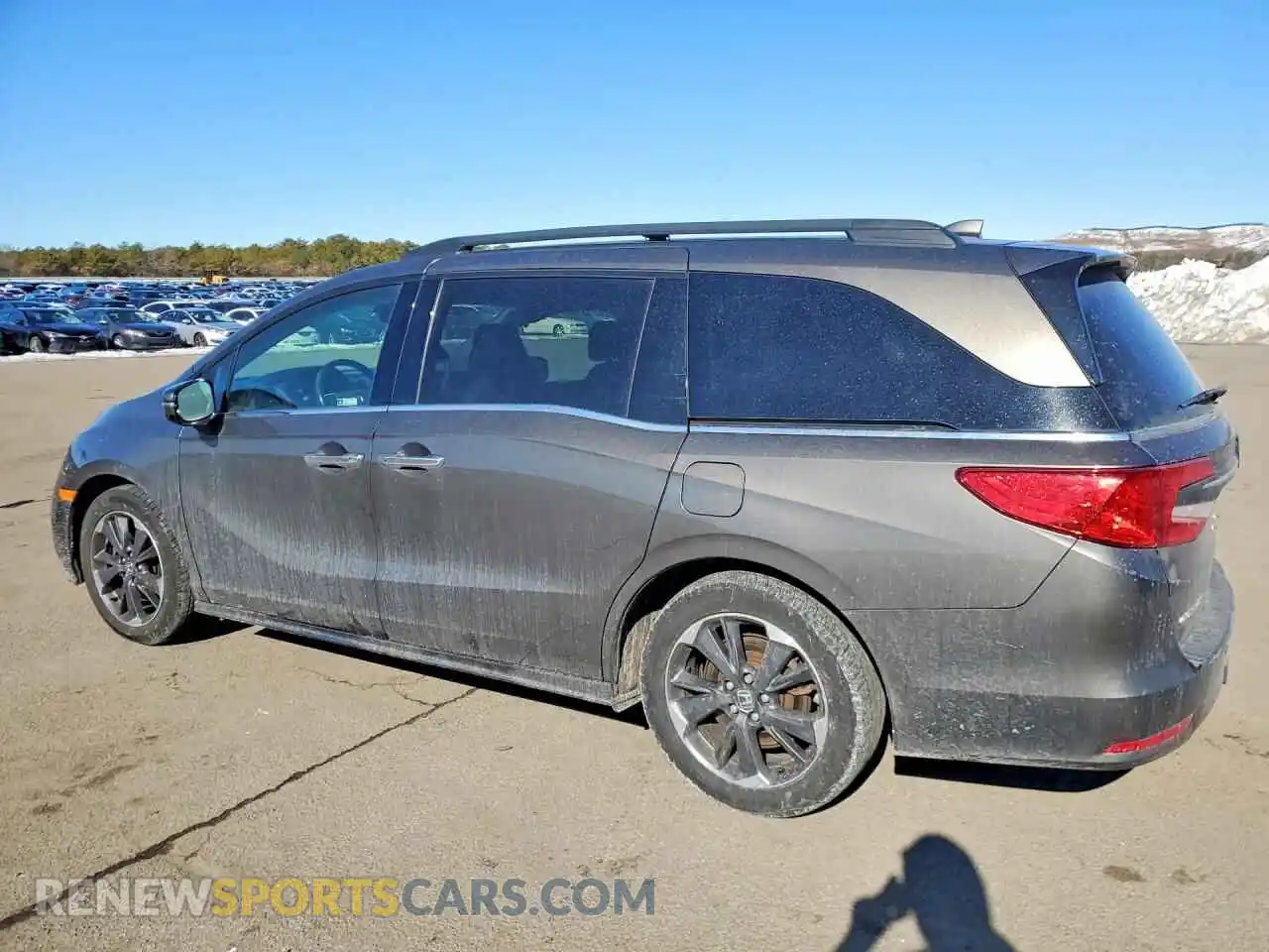 2 Photograph of a damaged car 5FNRL6H91NB000263 HONDA ODYSSEY 2022
