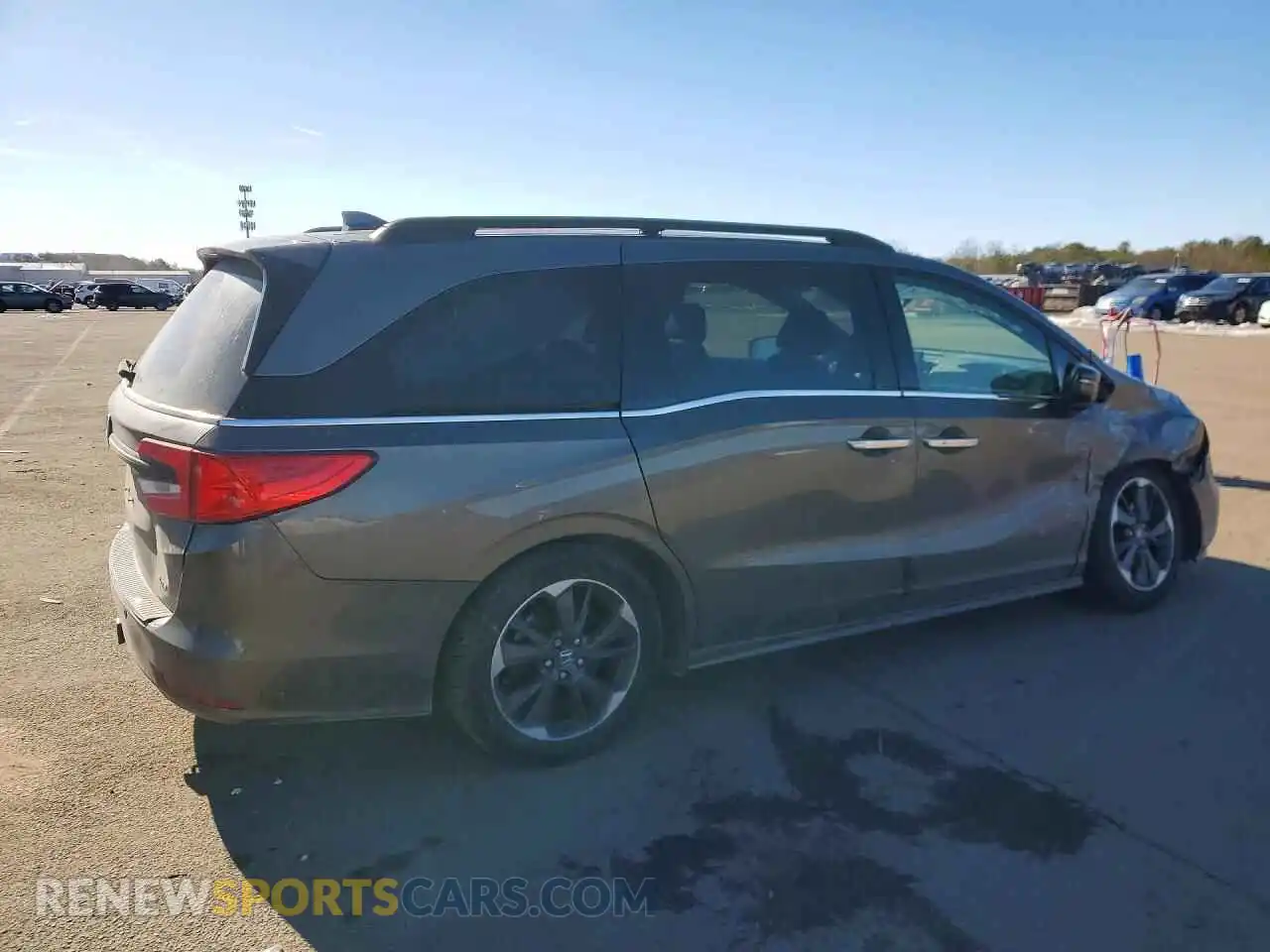 3 Photograph of a damaged car 5FNRL6H91NB000263 HONDA ODYSSEY 2022