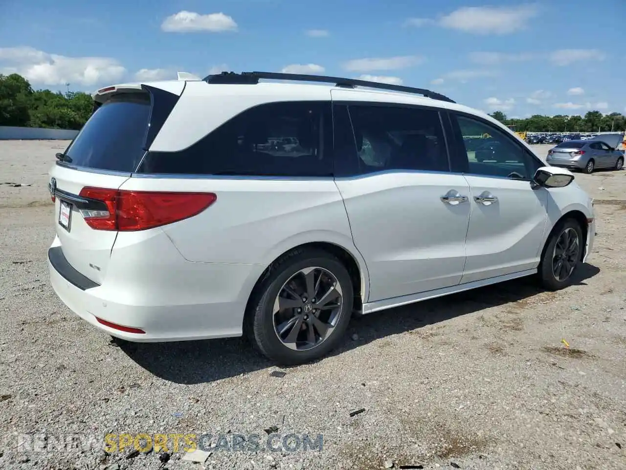 3 Фотография поврежденного автомобиля 5FNRL6H91NB022604 HONDA ODYSSEY 2022
