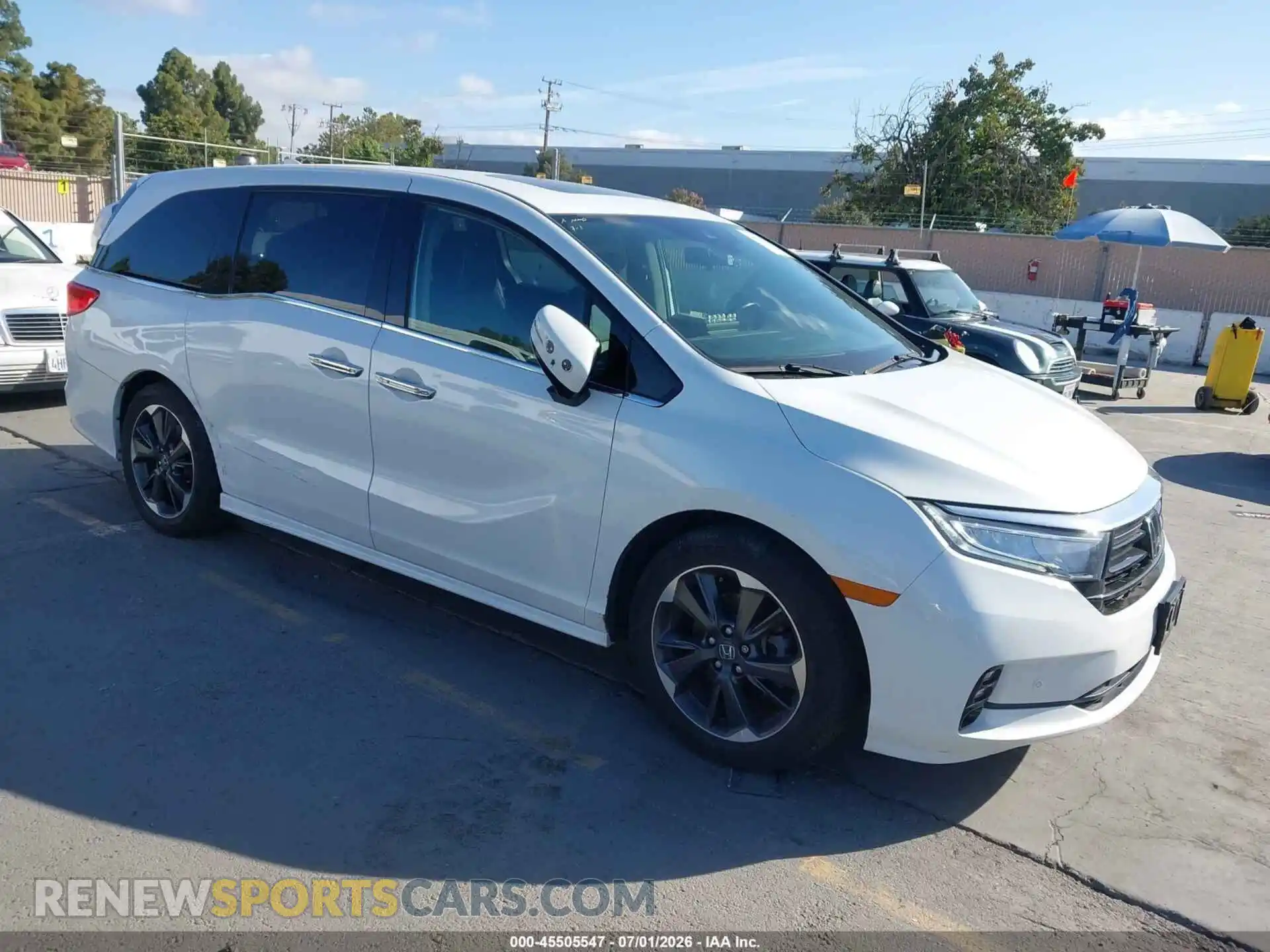 1 Фотография поврежденного автомобиля 5FNRL6H91NB025986 HONDA ODYSSEY 2022