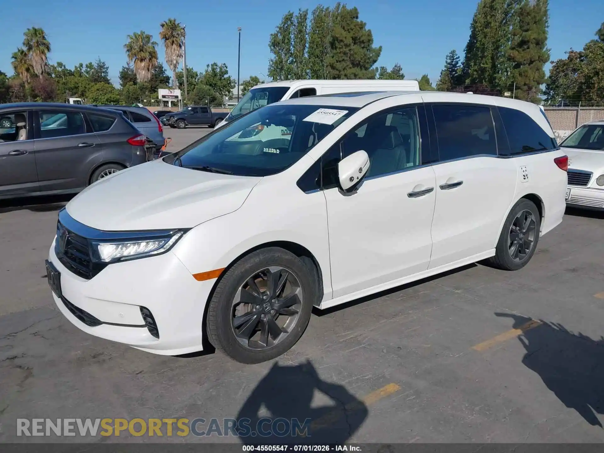 2 Фотография поврежденного автомобиля 5FNRL6H91NB025986 HONDA ODYSSEY 2022