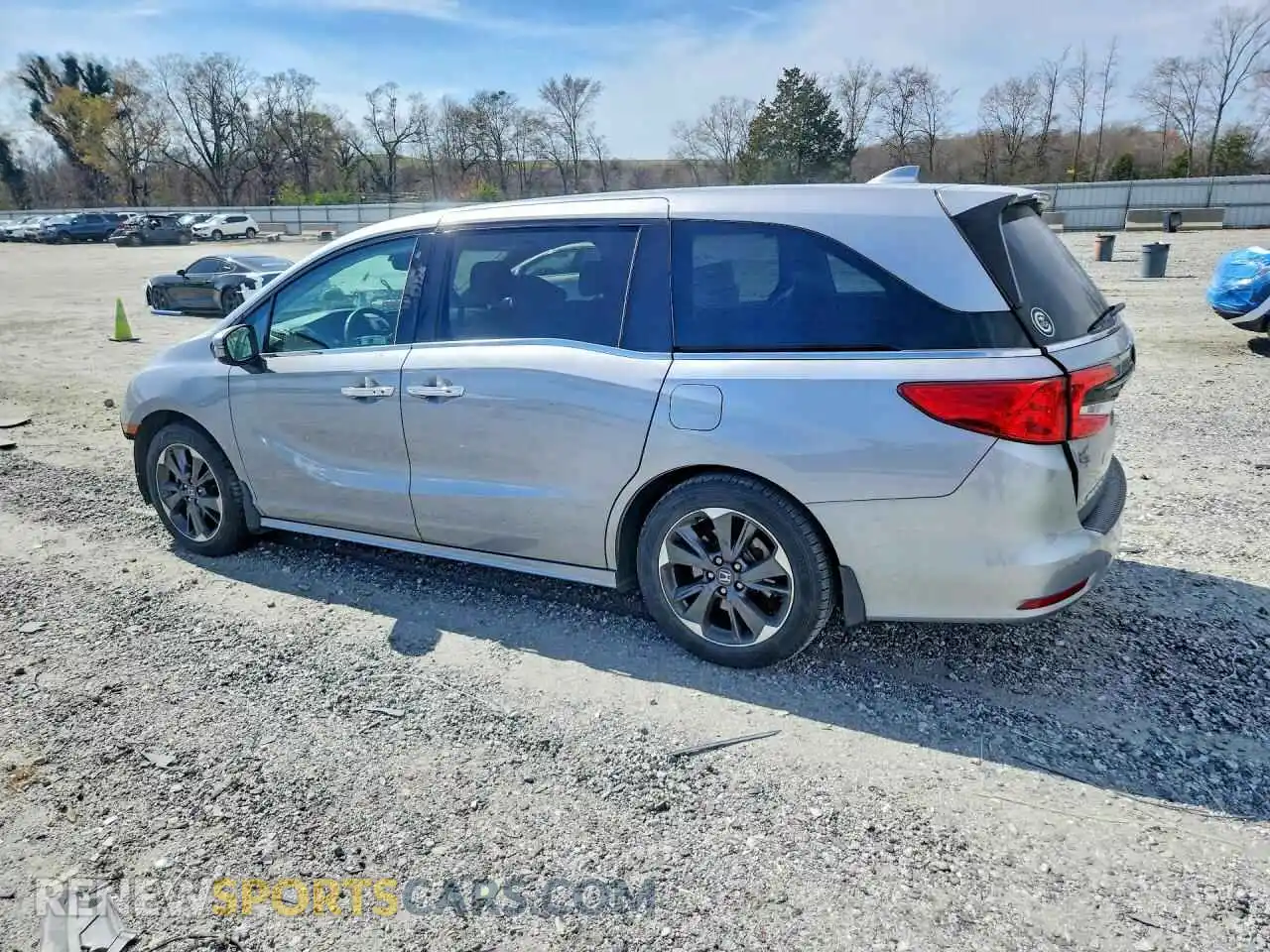 2 Photograph of a damaged car 5FNRL6H91NB037555 HONDA ODYSSEY 2022