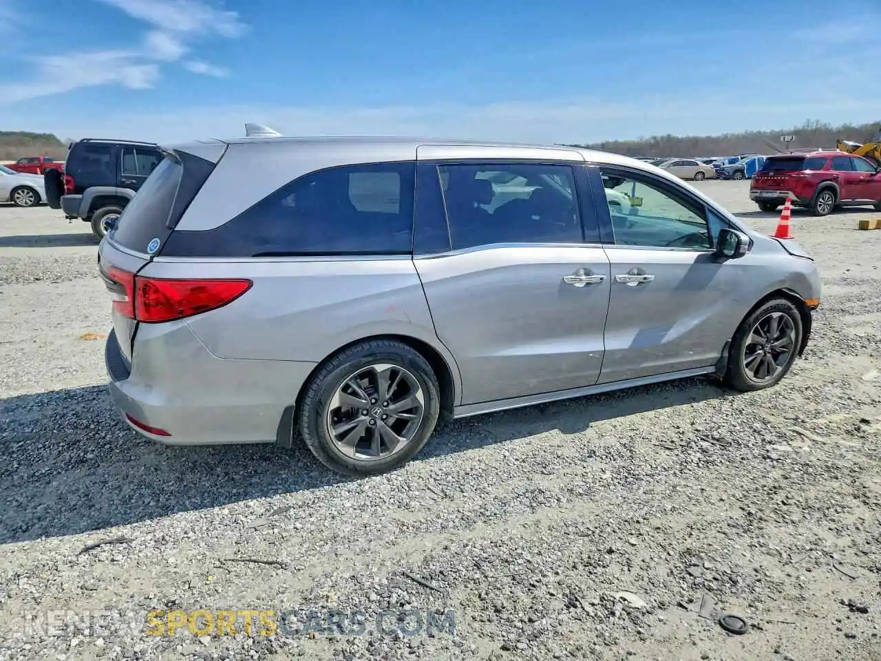 3 Photograph of a damaged car 5FNRL6H91NB037555 HONDA ODYSSEY 2022