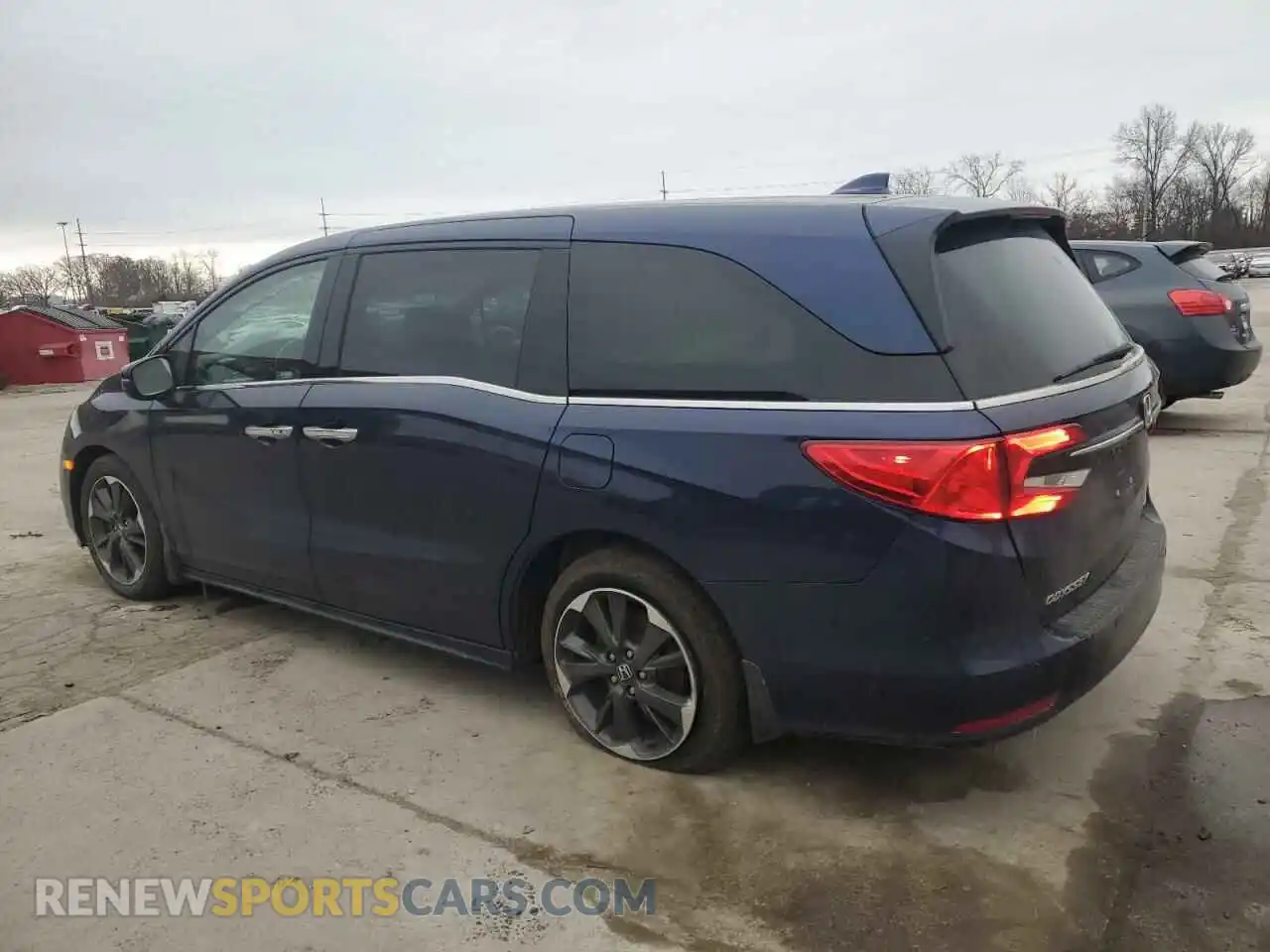 2 Photograph of a damaged car 5FNRL6H91NB042481 HONDA ODYSSEY 2022