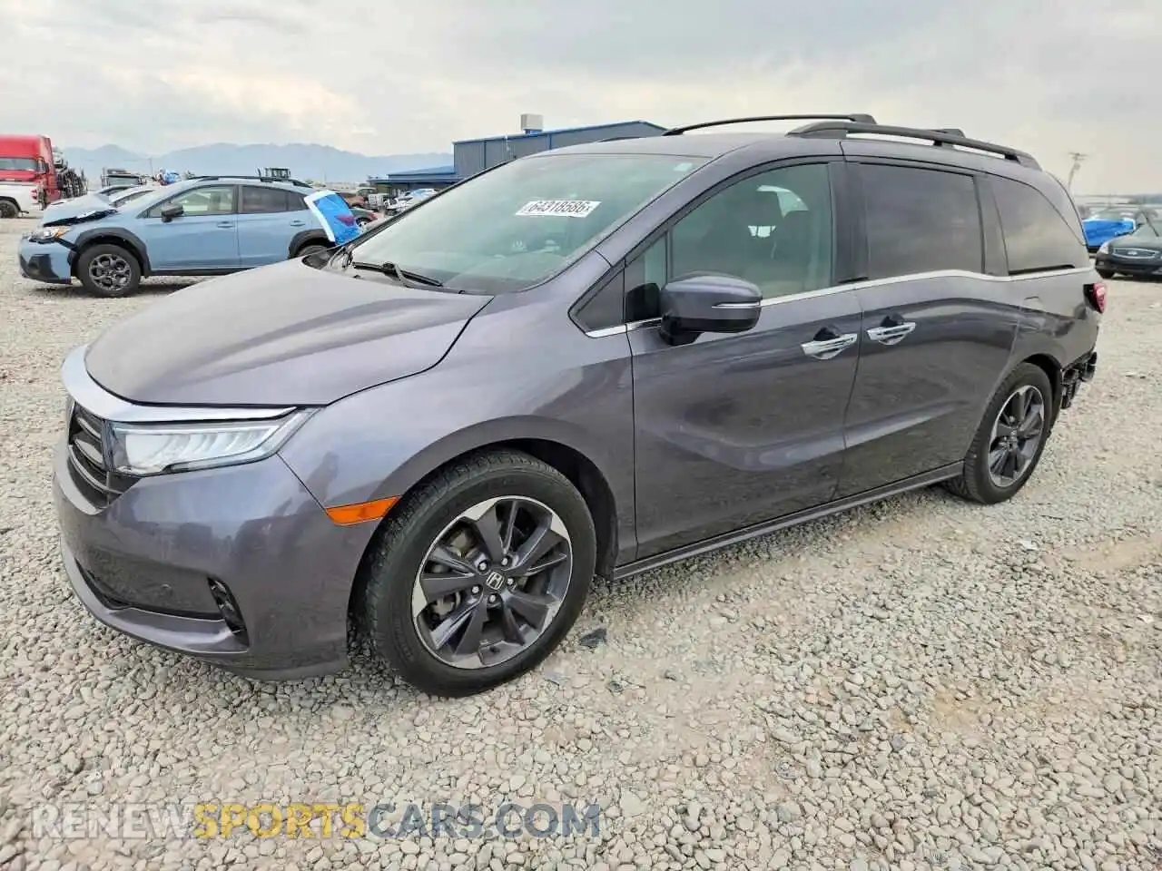 1 Фотография поврежденного автомобиля 5FNRL6H91NB045834 HONDA ODYSSEY 2022