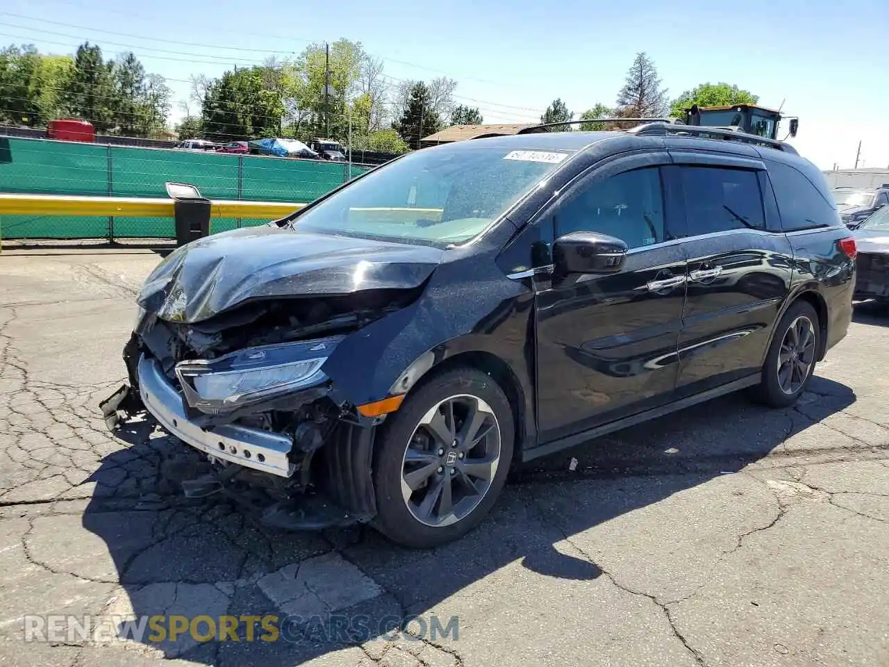 1 Фотография поврежденного автомобиля 5FNRL6H92NB026886 HONDA ODYSSEY 2022