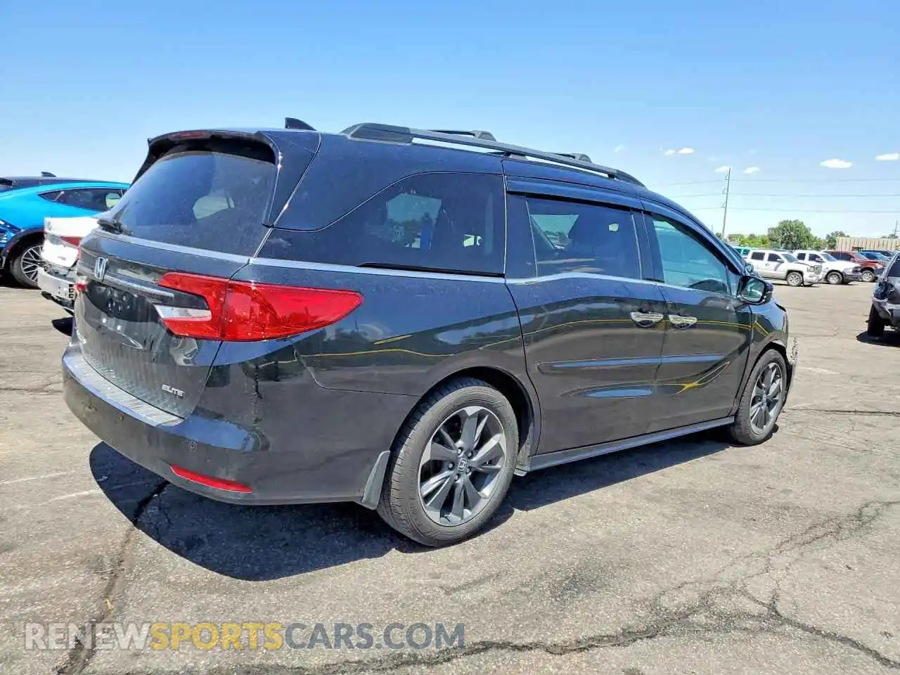 3 Фотография поврежденного автомобиля 5FNRL6H92NB026886 HONDA ODYSSEY 2022