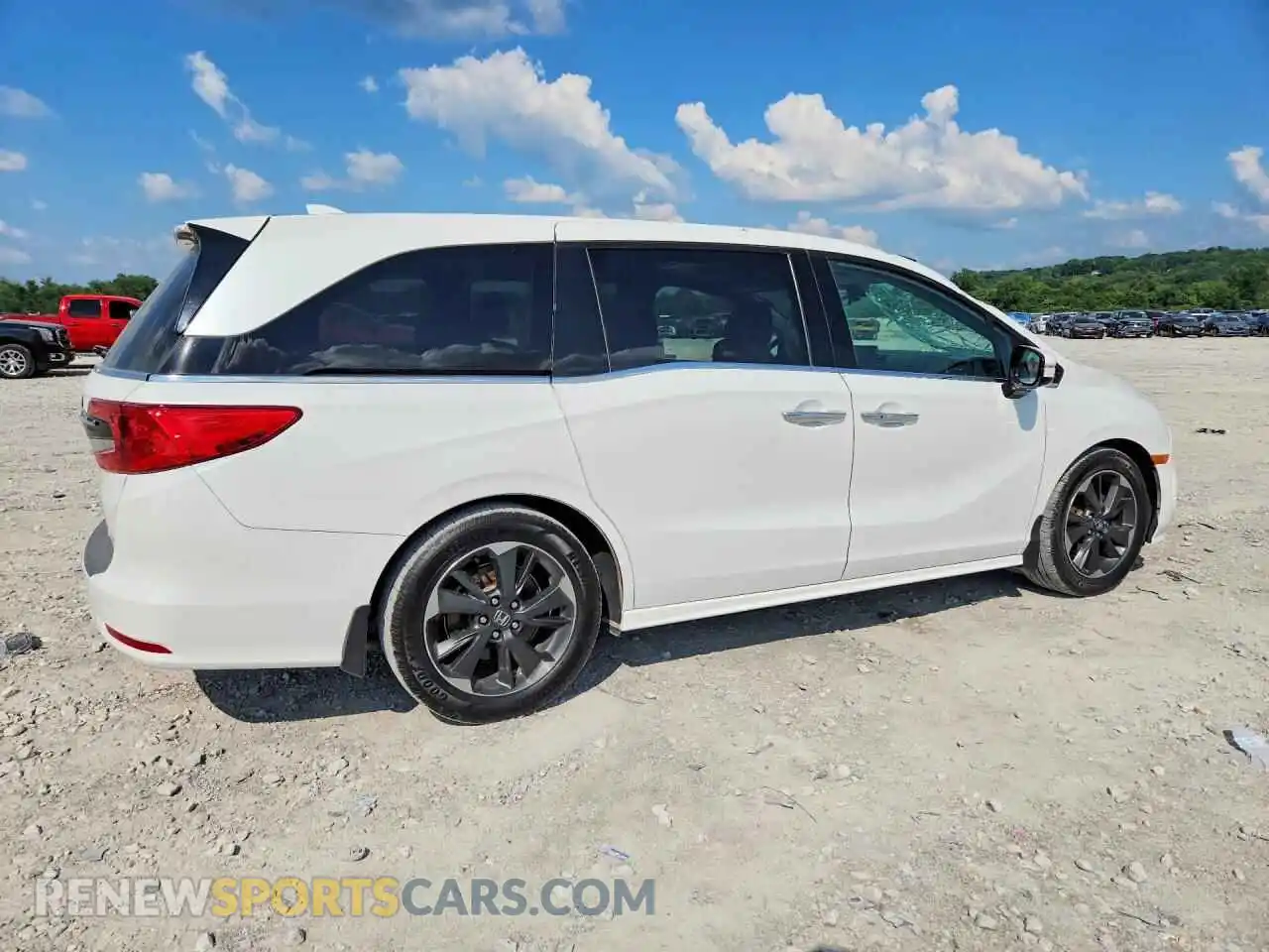 3 Photograph of a damaged car 5FNRL6H92NB027357 HONDA ODYSSEY 2022