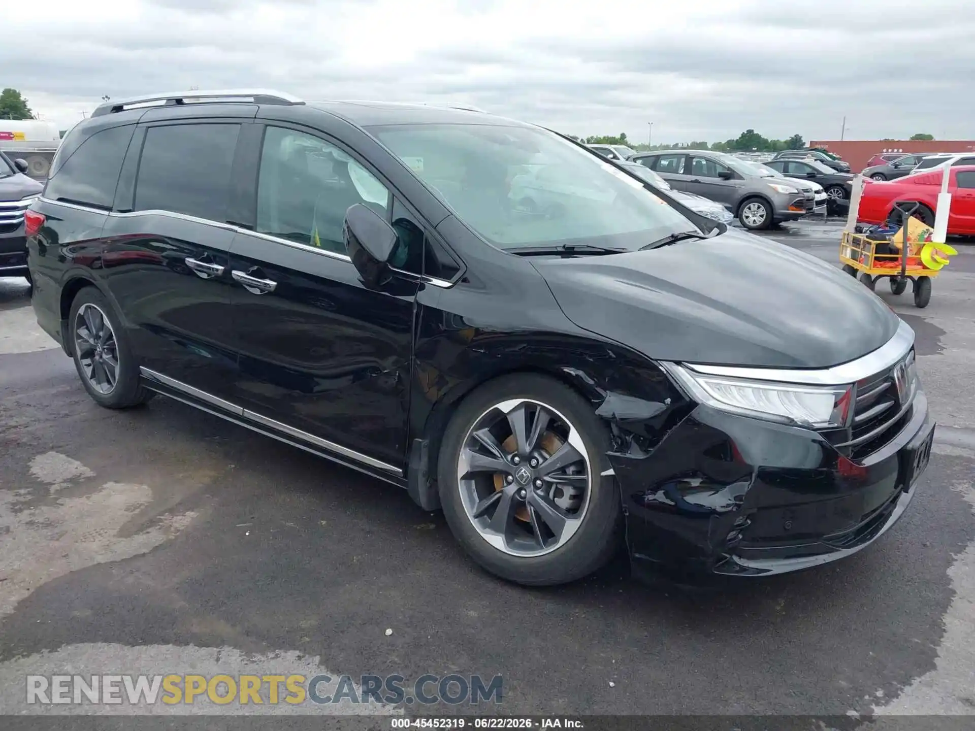 1 Фотография поврежденного автомобиля 5FNRL6H92NB058897 HONDA ODYSSEY 2022