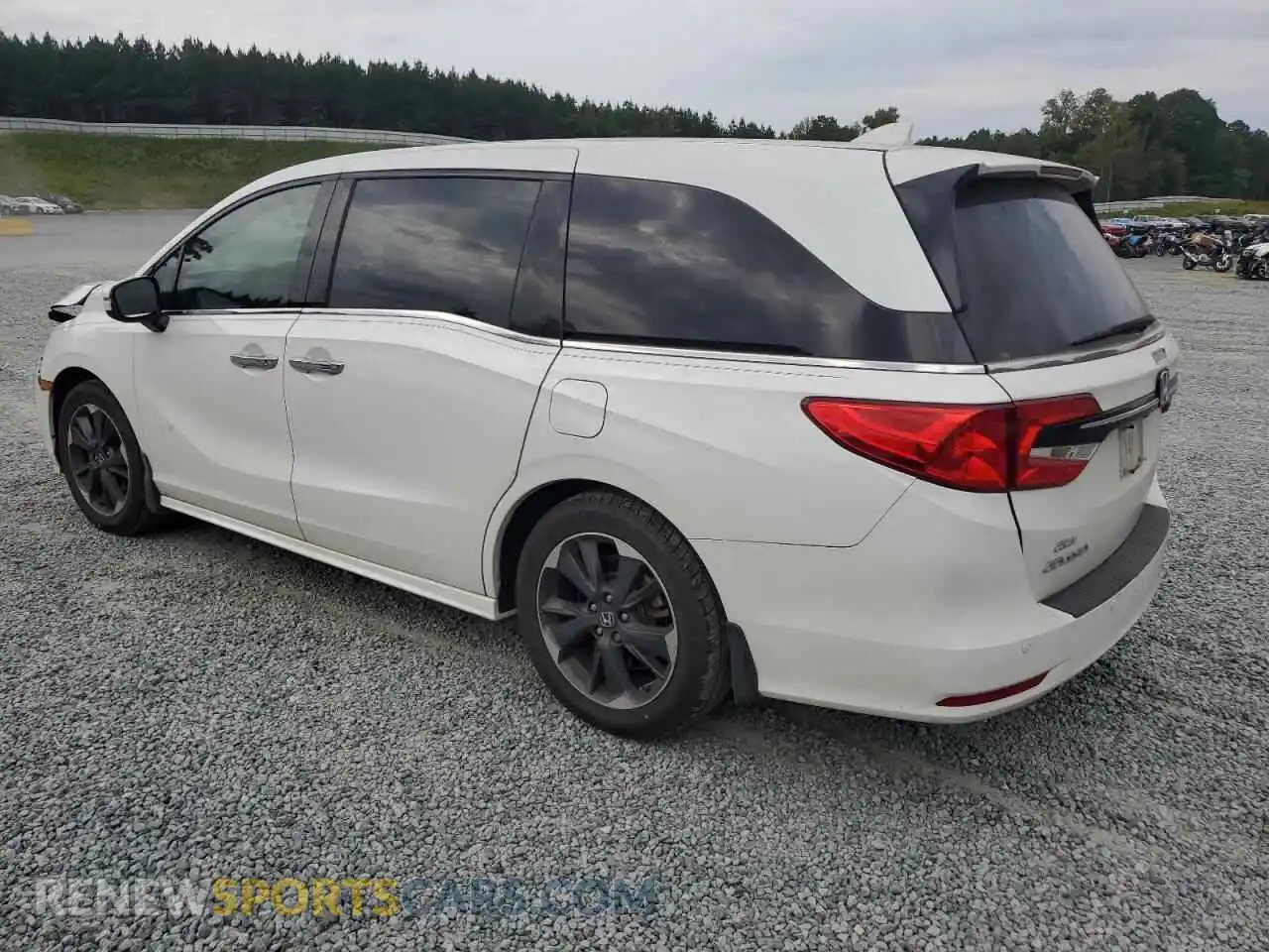 2 Photograph of a damaged car 5FNRL6H92NB068328 HONDA ODYSSEY 2022