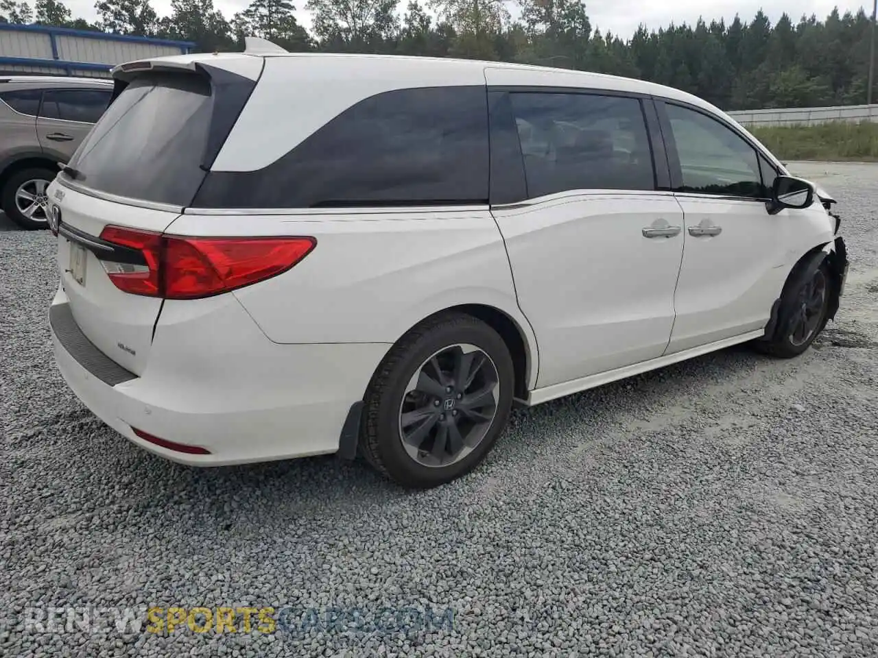 3 Photograph of a damaged car 5FNRL6H92NB068328 HONDA ODYSSEY 2022