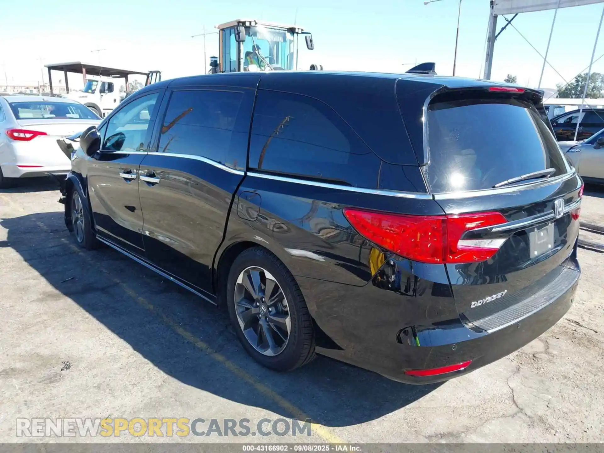 3 Photograph of a damaged car 5FNRL6H93NB012253 HONDA ODYSSEY 2022