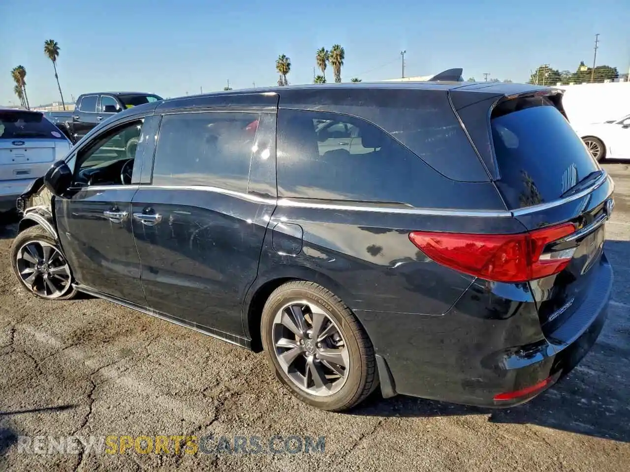 2 Photograph of a damaged car 5FNRL6H93NB054003 HONDA ODYSSEY 2022