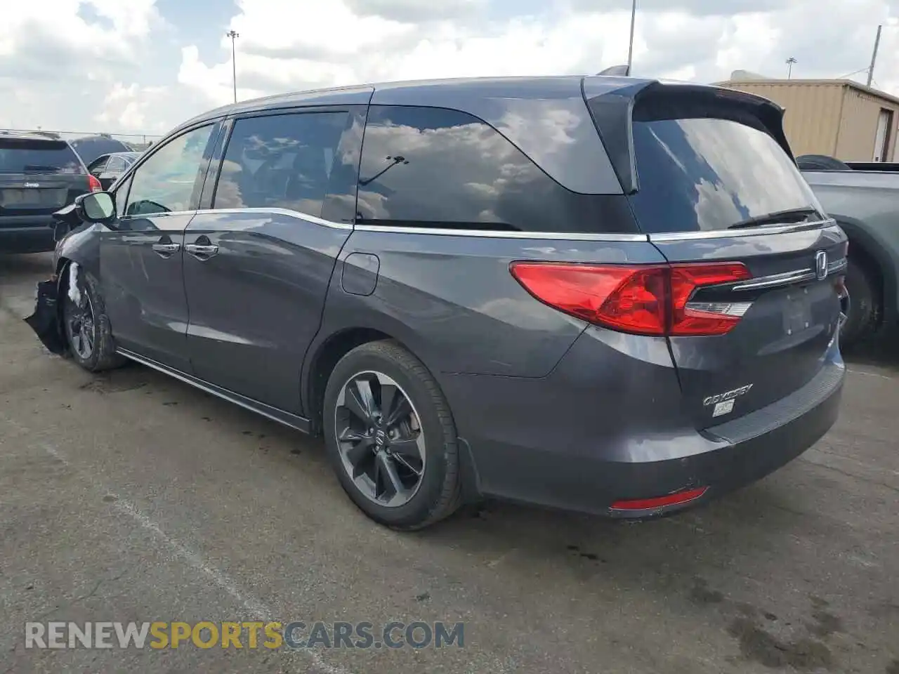 2 Photograph of a damaged car 5FNRL6H93NB064949 HONDA ODYSSEY 2022