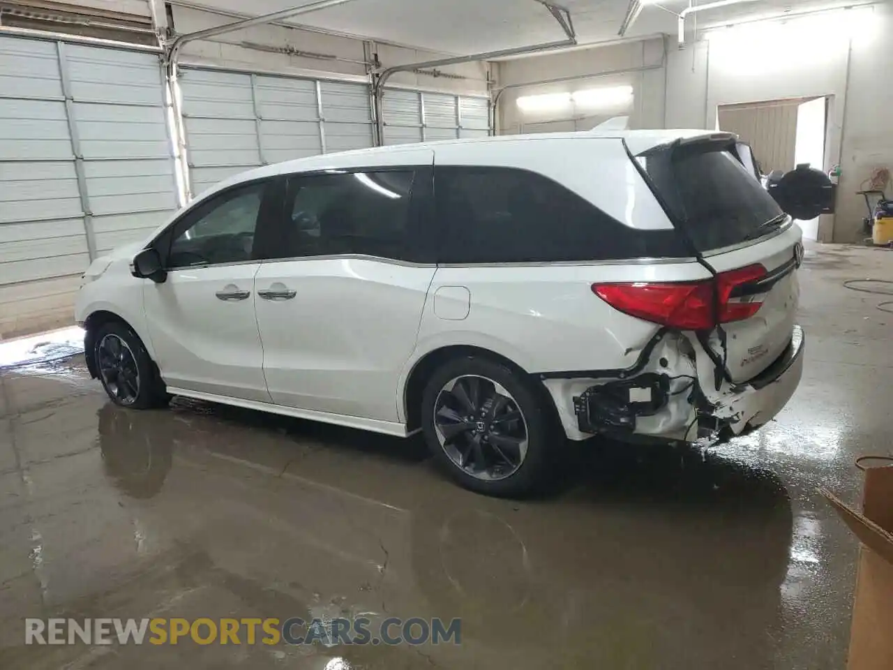 2 Photograph of a damaged car 5FNRL6H93NB065180 HONDA ODYSSEY 2022