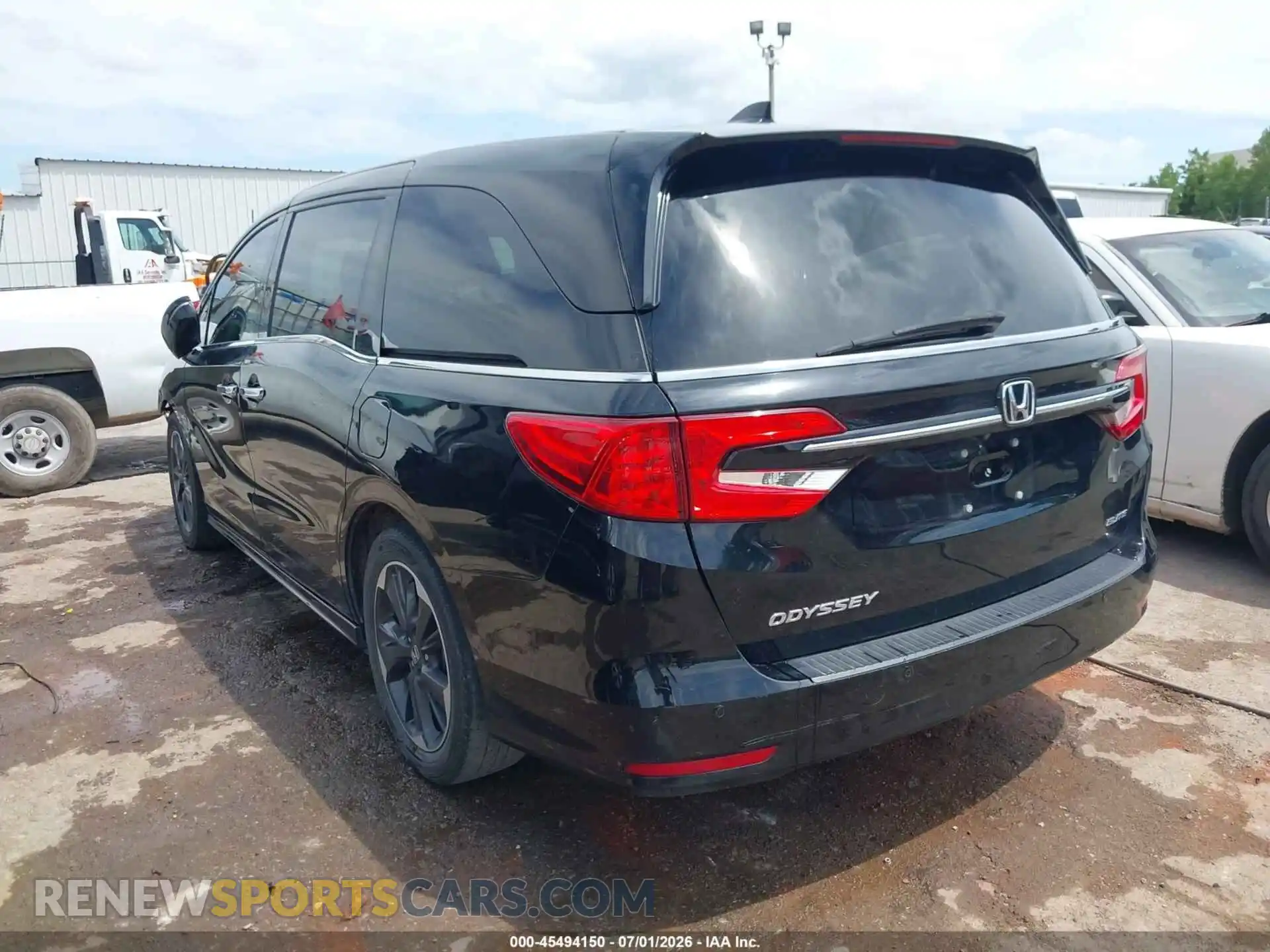 3 Photograph of a damaged car 5FNRL6H94NB044497 HONDA ODYSSEY 2022