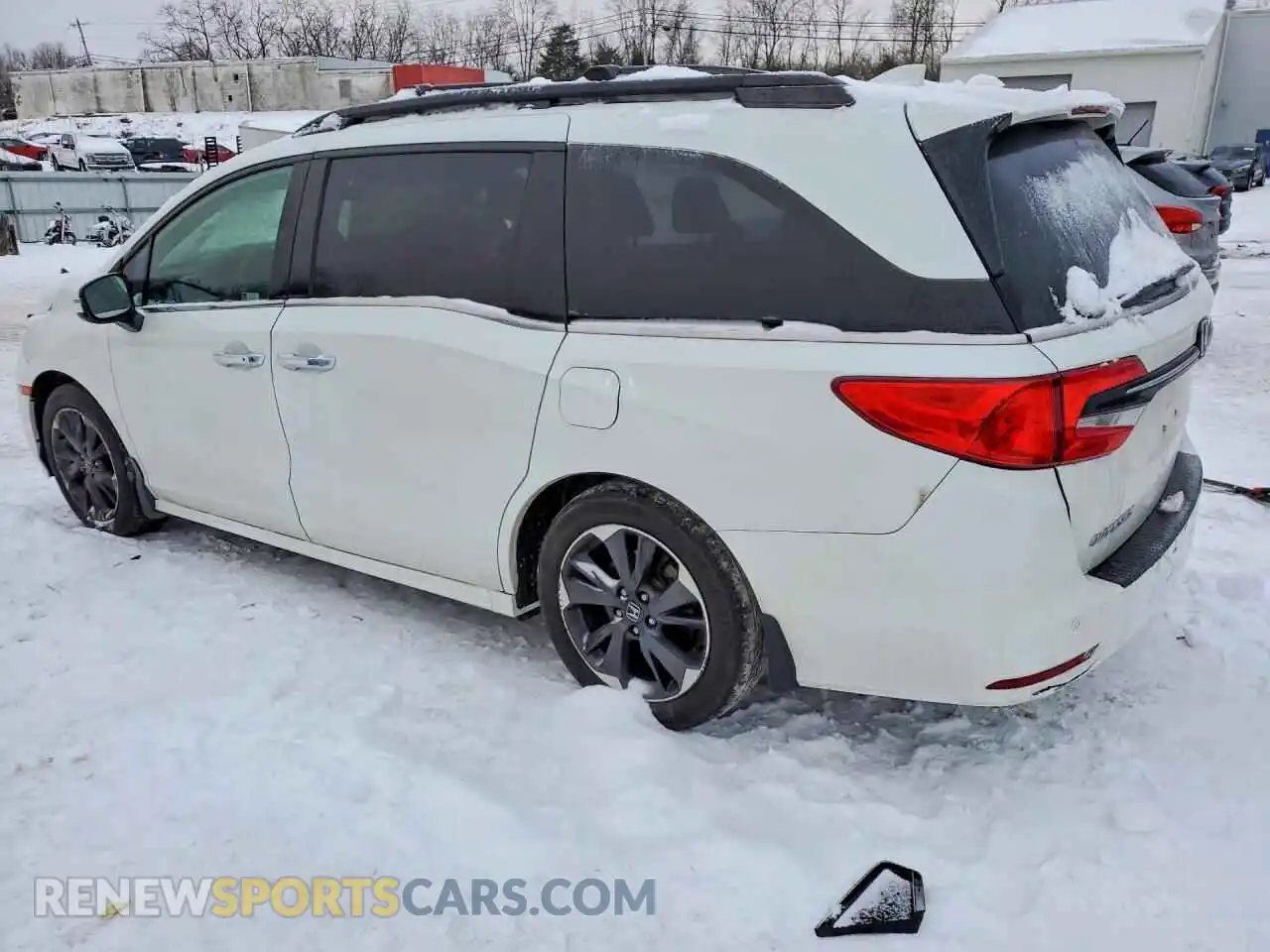 2 Photograph of a damaged car 5FNRL6H94NB054821 HONDA ODYSSEY 2022