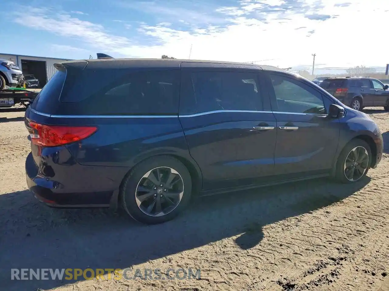 3 Photograph of a damaged car 5FNRL6H95NB007247 HONDA ODYSSEY 2022