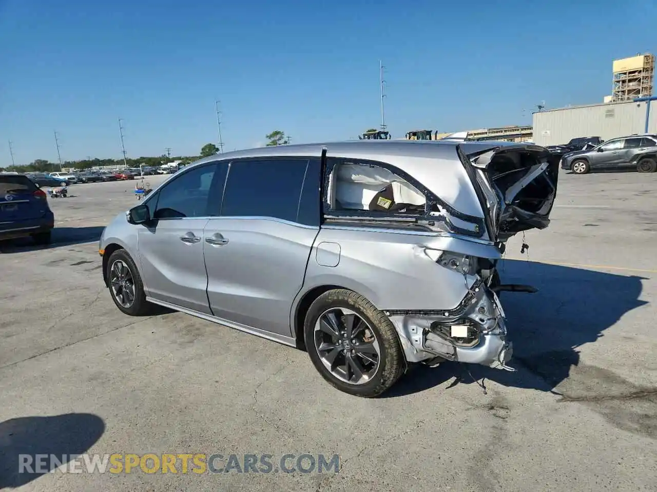 2 Фотография поврежденного автомобиля 5FNRL6H96NB003773 HONDA ODYSSEY 2022