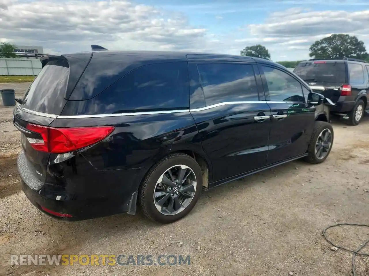 3 Фотография поврежденного автомобиля 5FNRL6H96NB038670 HONDA ODYSSEY 2022