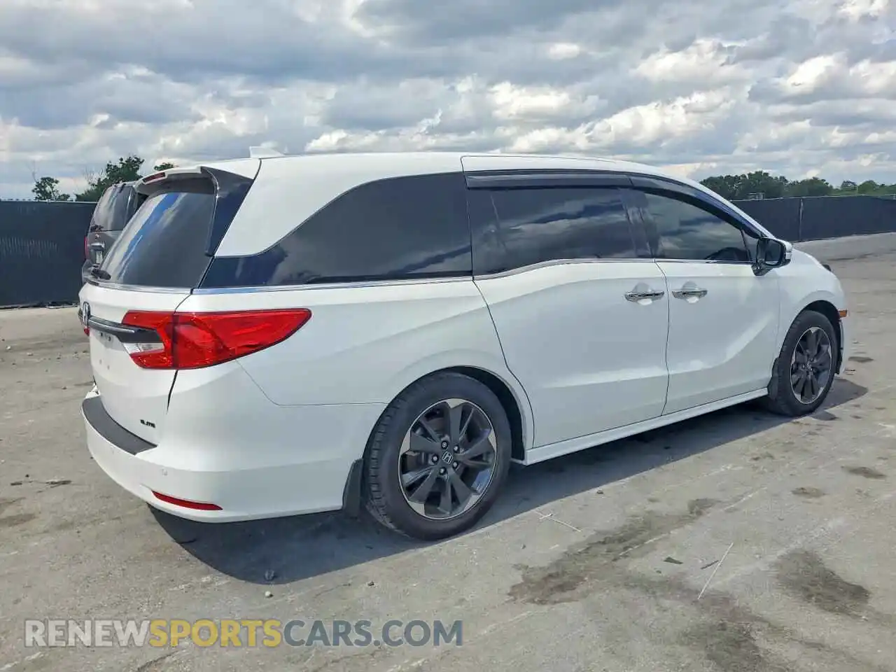 3 Фотография поврежденного автомобиля 5FNRL6H97NB010926 HONDA ODYSSEY 2022