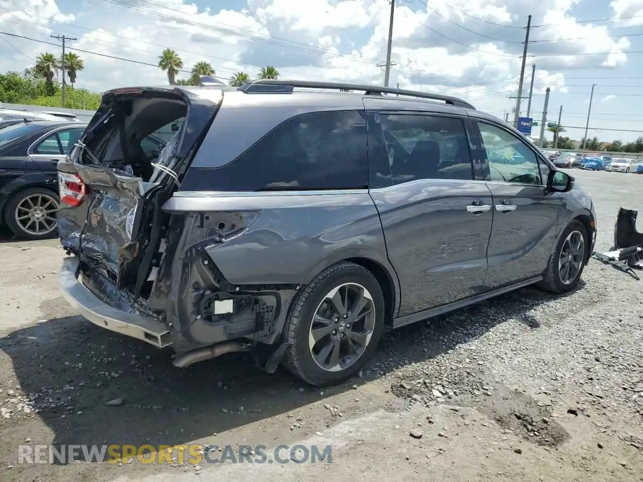 3 Photograph of a damaged car 5FNRL6H97NB015463 HONDA ODYSSEY 2022