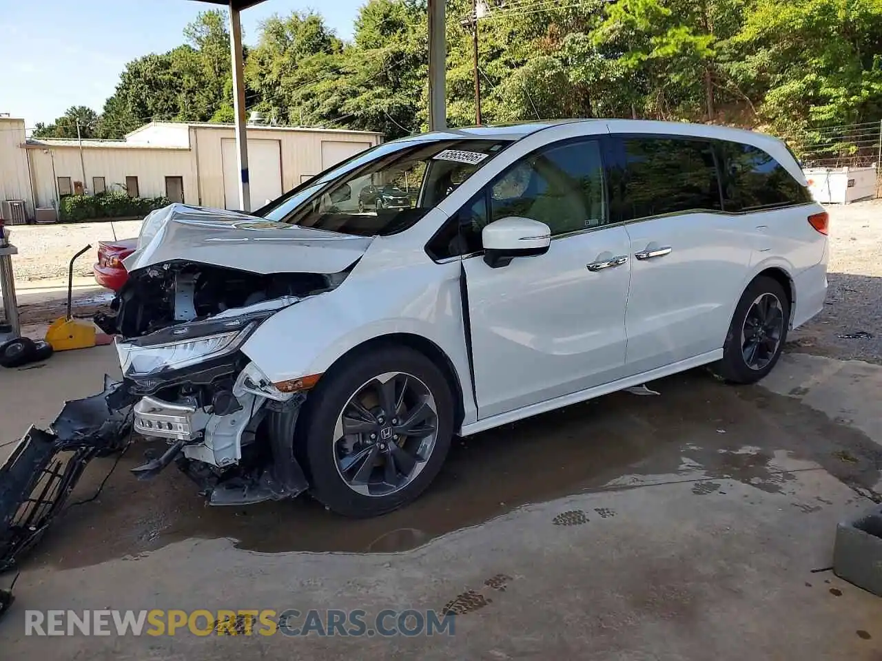 1 Фотография поврежденного автомобиля 5FNRL6H97NB017584 HONDA ODYSSEY 2022