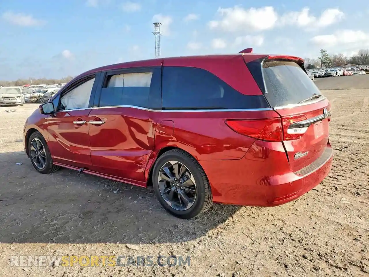2 Photograph of a damaged car 5FNRL6H97NB026656 HONDA ODYSSEY 2022