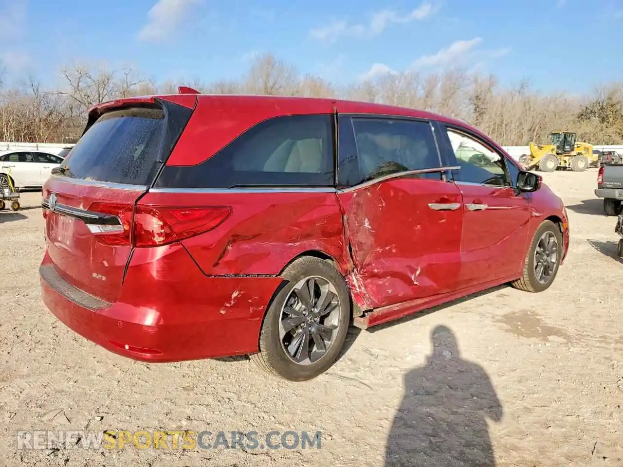 3 Photograph of a damaged car 5FNRL6H97NB026656 HONDA ODYSSEY 2022