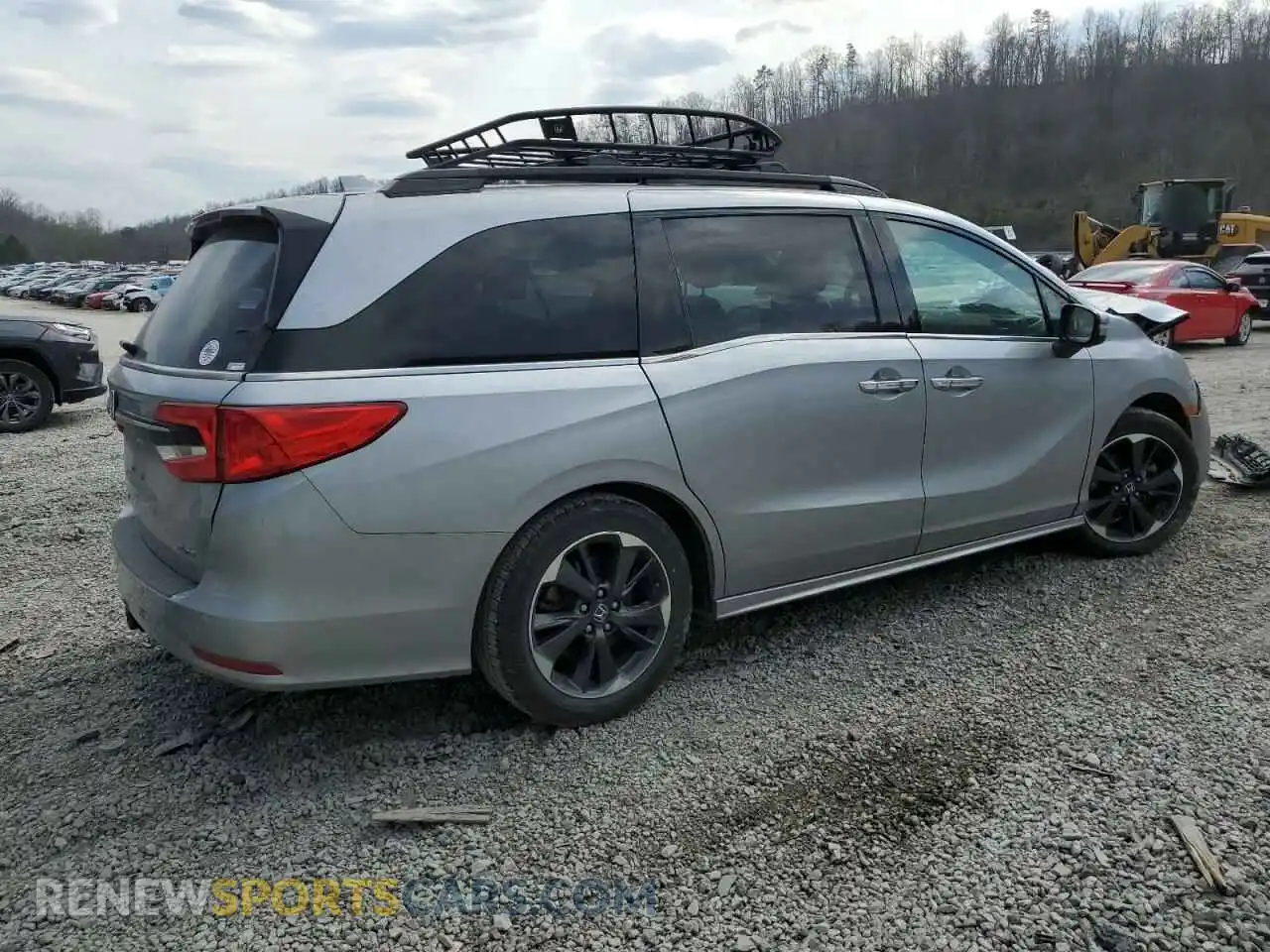 3 Photograph of a damaged car 5FNRL6H97NB026706 HONDA ODYSSEY 2022