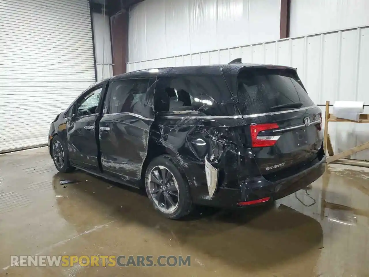 2 fotografías del automóvil dañado 5FNRL6H97NB054005 HONDA ODYSSEY 2022