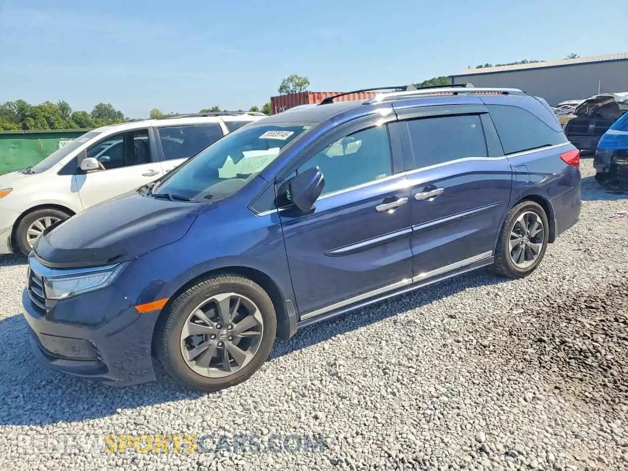 1 fotografías del automóvil dañado 5FNRL6H97NB056871 HONDA ODYSSEY 2022