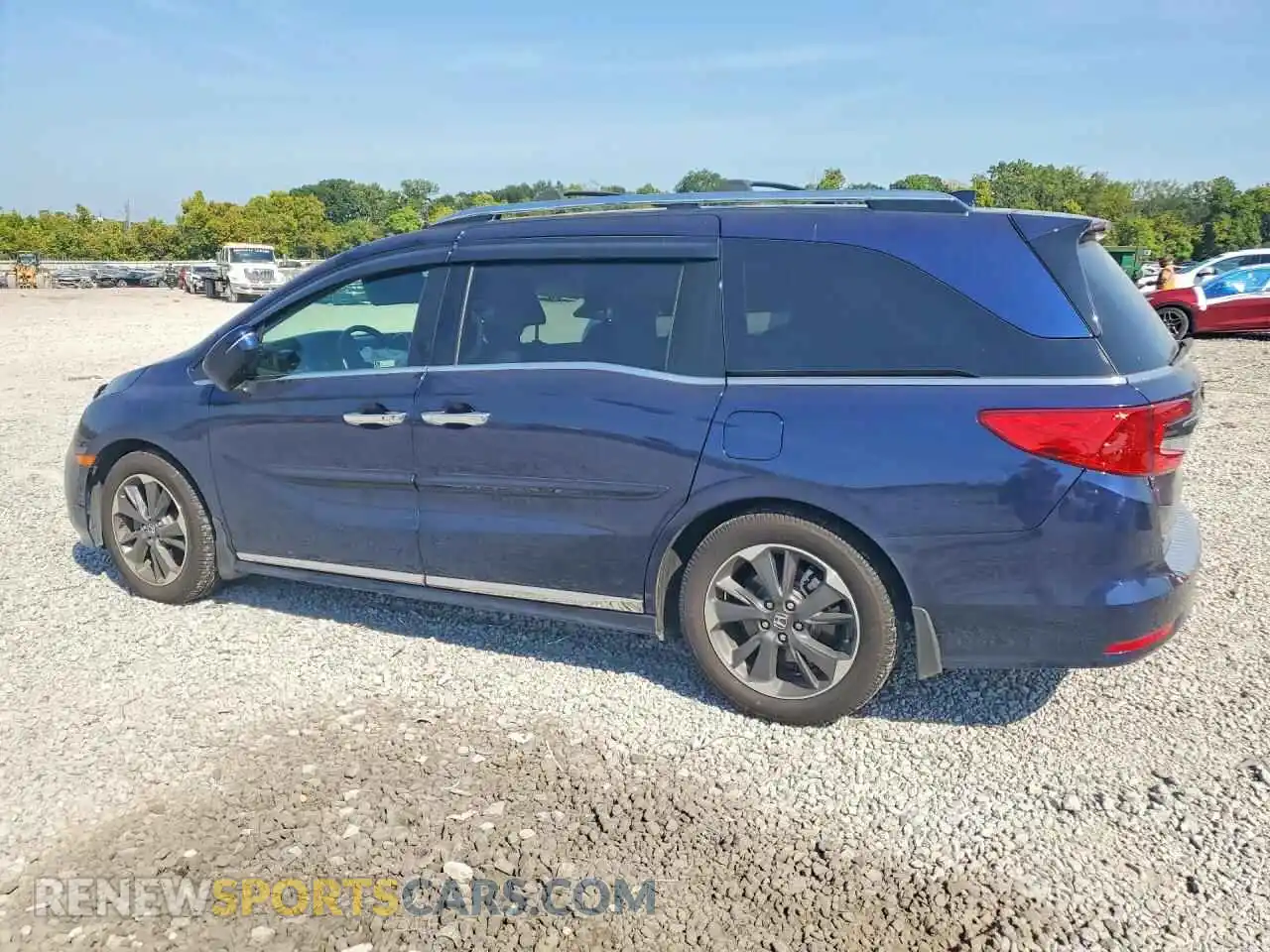 2 fotografías del automóvil dañado 5FNRL6H97NB056871 HONDA ODYSSEY 2022