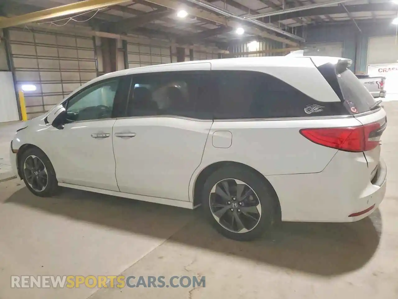 2 Фотография поврежденного автомобиля 5FNRL6H98NB006223 HONDA ODYSSEY 2022