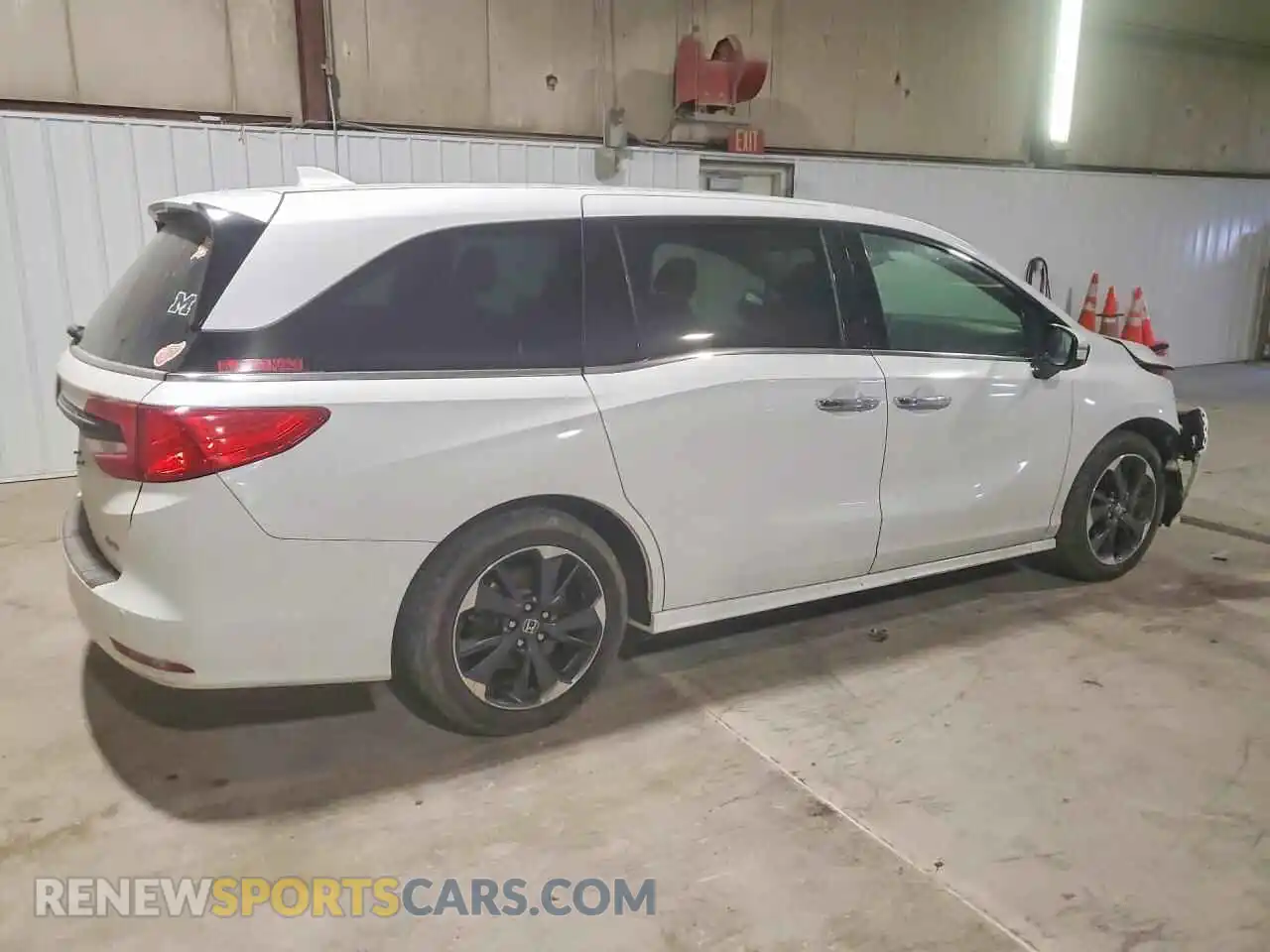 3 Фотография поврежденного автомобиля 5FNRL6H98NB006223 HONDA ODYSSEY 2022