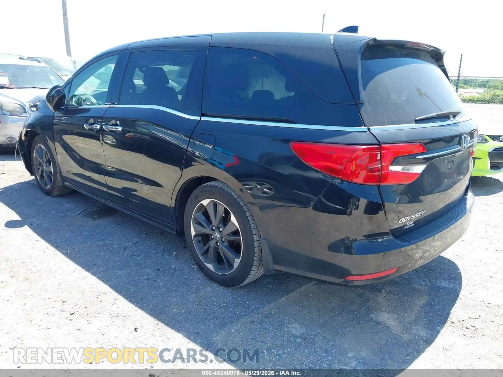 3 Photograph of a damaged car 5FNRL6H99NB004254 HONDA ODYSSEY 2022
