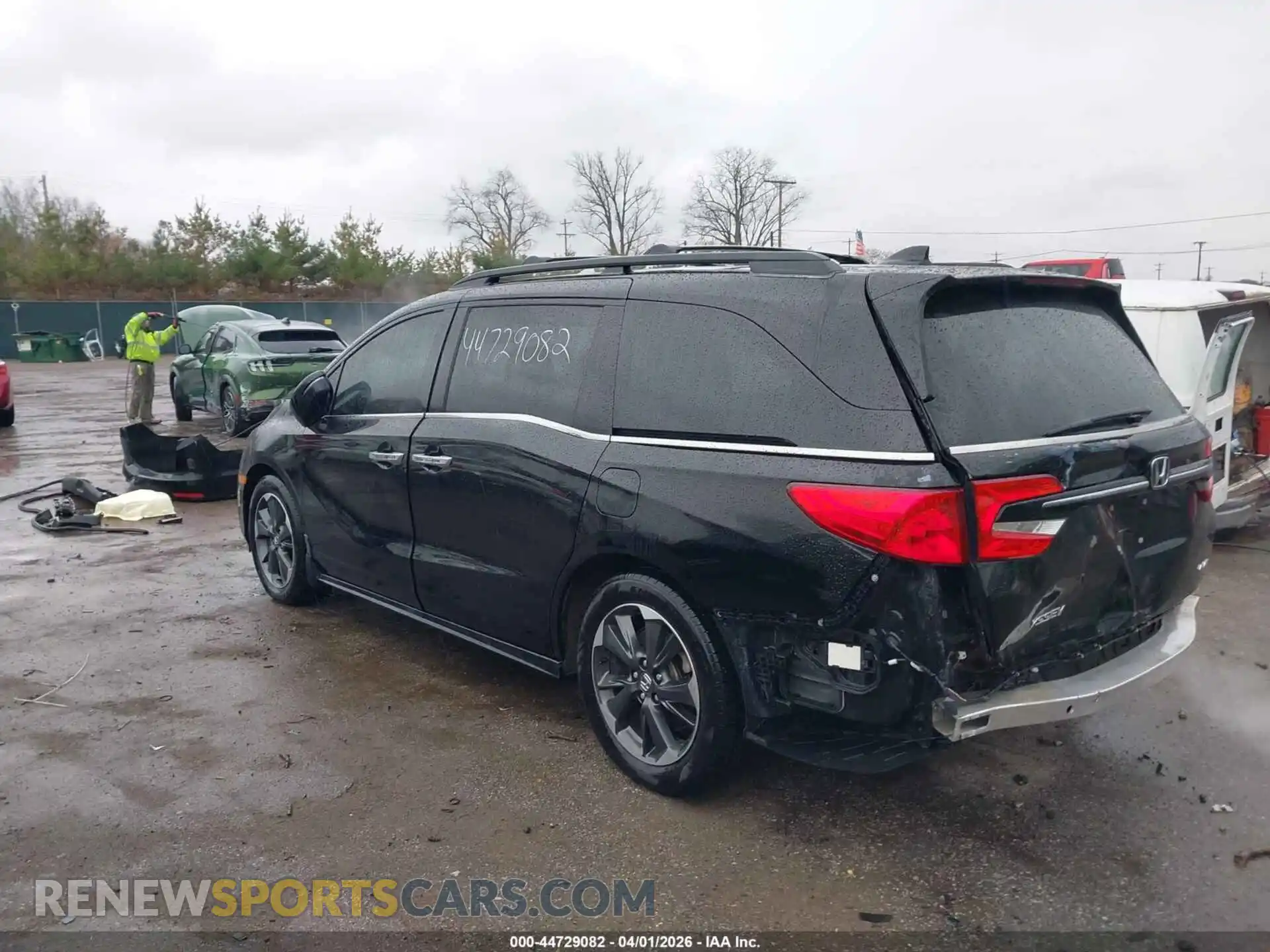 3 Фотография поврежденного автомобиля 5FNRL6H99NB012256 HONDA ODYSSEY 2022