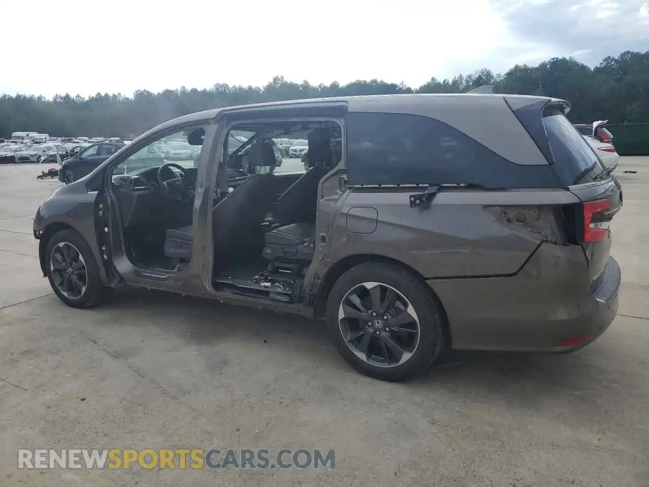 2 Фотография поврежденного автомобиля 5FNRL6H99NB023466 HONDA ODYSSEY 2022