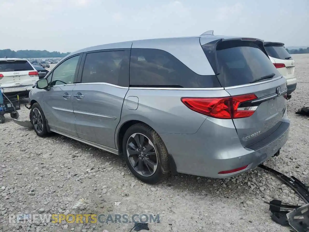 2 Photograph of a damaged car 5FNRL6H99NB046259 HONDA ODYSSEY 2022