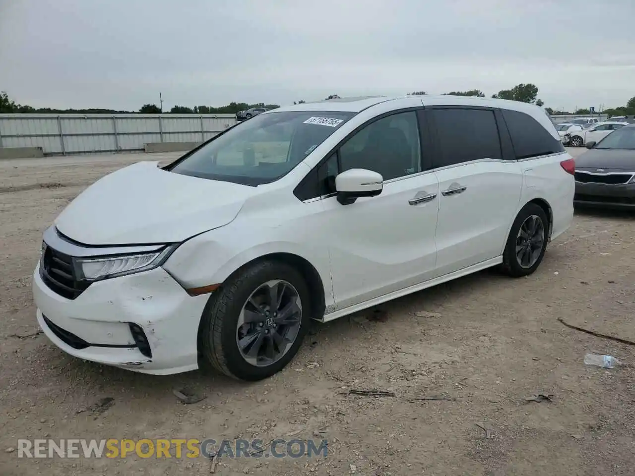 1 Фотография поврежденного автомобиля 5FNRL6H9XNB046237 HONDA ODYSSEY 2022