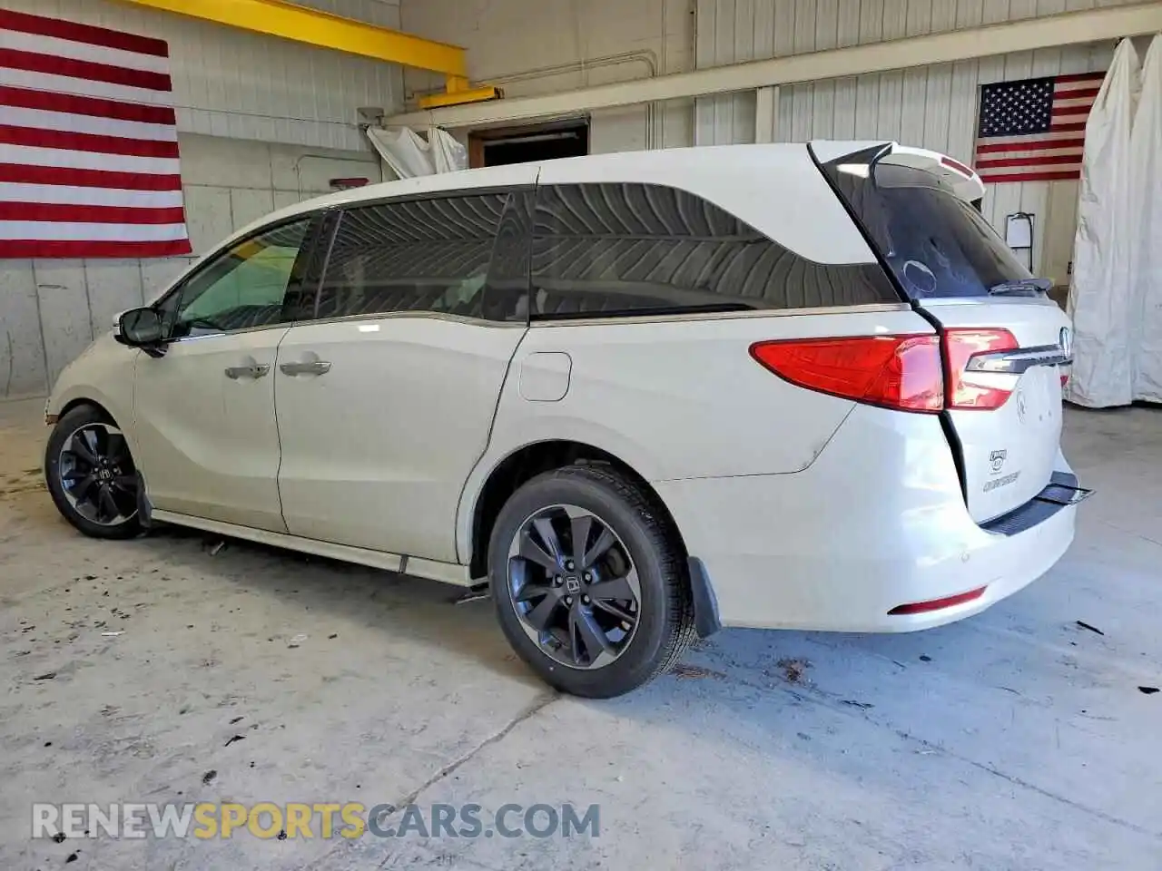2 Photograph of a damaged car 5FNRL6H9XNB050255 HONDA ODYSSEY 2022