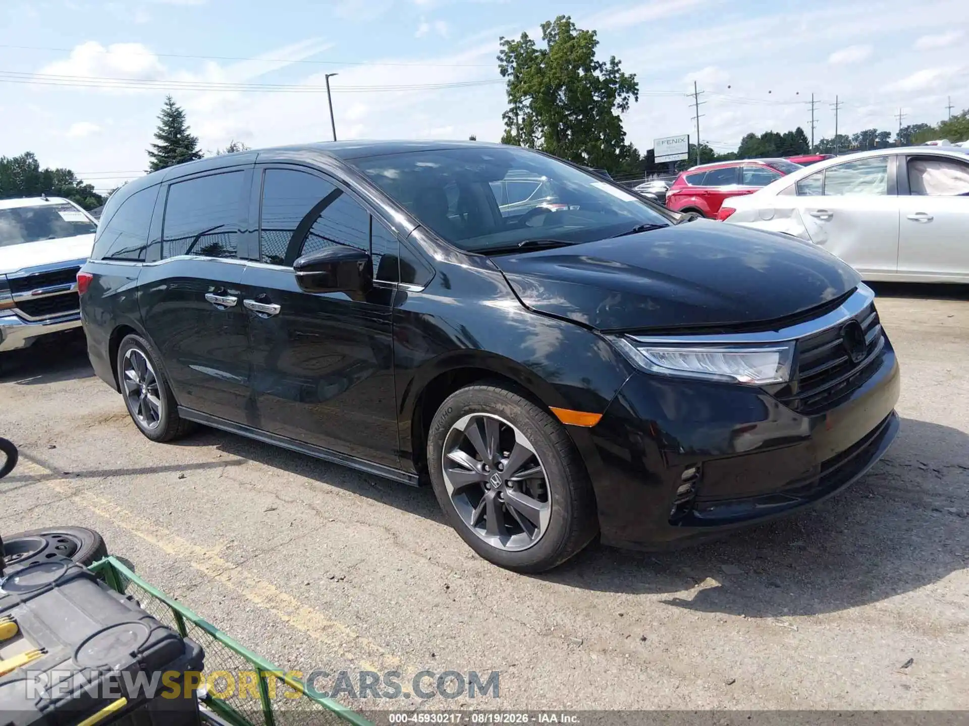 1 Фотография поврежденного автомобиля 5FNRL6H9XNB051602 HONDA ODYSSEY 2022